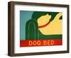 Dog Bed Yellow-Stephen Huneck-Framed Giclee Print