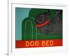 Dog Bed-Stephen Huneck-Framed Giclee Print