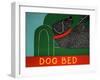 Dog Bed-Stephen Huneck-Framed Giclee Print