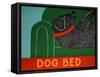 Dog Bed-Stephen Huneck-Framed Stretched Canvas