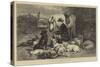 Dog Boy and Clumber Spaniels-George Bouverie Goddard-Stretched Canvas