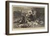 Dog Boy and Clumber Spaniels-George Bouverie Goddard-Framed Giclee Print