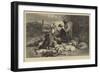 Dog Boy and Clumber Spaniels-George Bouverie Goddard-Framed Giclee Print
