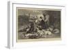 Dog Boy and Clumber Spaniels-George Bouverie Goddard-Framed Giclee Print