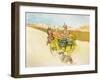 'Dog Cart', c.1897, (1946)-Henri de Toulouse-Lautrec-Framed Giclee Print