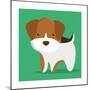 Dog Cartoon Pet Design-Diana Johanna Velasquez-Mounted Premium Giclee Print