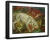 Dog, cat, fox-Franz Marc-Framed Giclee Print