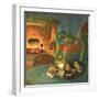 Dog, Cat, Rat Asleep-null-Framed Giclee Print