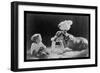 Dog, Child , and Chicken, What Are They Thinking?-null-Framed Premium Giclee Print