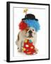 Dog Clown-Willee Cole-Framed Photographic Print