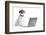 Dog Computer-Javier Brosch-Framed Photographic Print