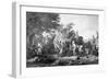 Dog Dance of the Dakotas, C1847-Seth Eastman-Framed Premium Giclee Print