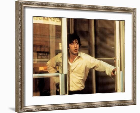 Dog Day Afternoon, Al Pacino, 1975-null-Framed Photo