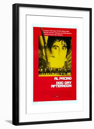 Dog Day Afternoon, Al Pacino, 1975-null-Framed Art Print