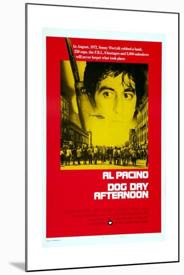 Dog Day Afternoon, Al Pacino, 1975-null-Mounted Art Print