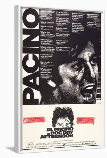 Dog Day Afternoon, Al Pacino, 1975-null-Framed Art Print