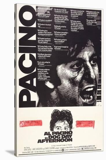 Dog Day Afternoon, Al Pacino, 1975-null-Stretched Canvas