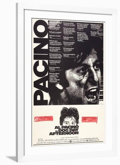 Dog Day Afternoon, Al Pacino, 1975-null-Framed Art Print