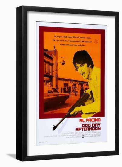 Dog Day Afternoon-null-Framed Art Print