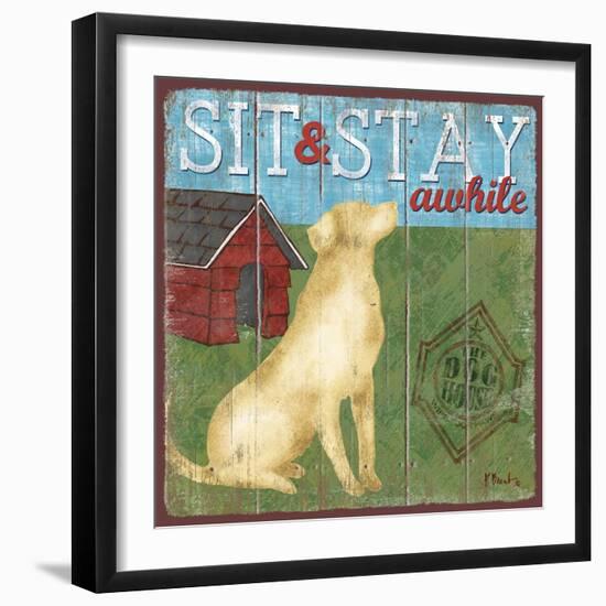 Dog Days I-Paul Brent-Framed Art Print