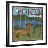 Dog Days III-Paul Brent-Framed Art Print