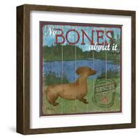 Dog Days III-Paul Brent-Framed Art Print