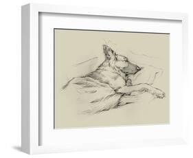 Dog Days IV-Ethan Harper-Framed Art Print