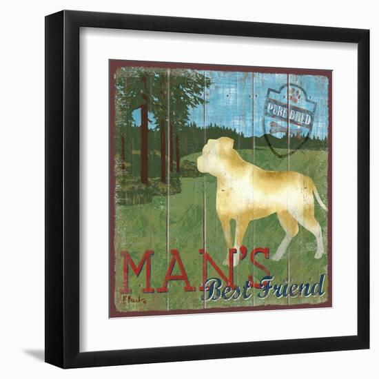 Dog Days IV-Paul Brent-Framed Art Print