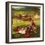 "Dog Days of Summer", June 25, 1955-John Clymer-Framed Giclee Print