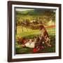 "Dog Days of Summer", June 25, 1955-John Clymer-Framed Giclee Print