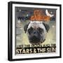 Dog Days - Pug pup-null-Framed Giclee Print