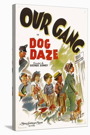 Dog Daze, Lee Phelps, 1939-null-Stretched Canvas