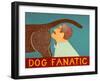 Dog Fanatic Choc-Stephen Huneck-Framed Giclee Print