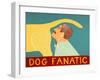 Dog Fanatic Yellow-Stephen Huneck-Framed Giclee Print