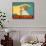 Dog Fanatic Yellow-Stephen Huneck-Framed Stretched Canvas displayed on a wall