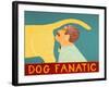 Dog Fanatic Yellow-Stephen Huneck-Framed Giclee Print