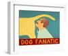 Dog Fanatic Yellow-Stephen Huneck-Framed Giclee Print