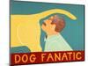 Dog Fanatic Yellow-Stephen Huneck-Mounted Giclee Print