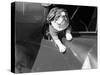 Dog Flying in Aircraft-Bettmann-Stretched Canvas