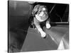 Dog Flying in Aircraft-Bettmann-Stretched Canvas