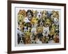 Dog Friends-Pat Scott-Framed Giclee Print