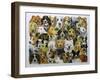 Dog Friends-Pat Scott-Framed Giclee Print