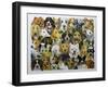 Dog Friends-Pat Scott-Framed Giclee Print