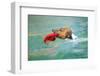 Dog Frisbee-Javier Brosch-Framed Photographic Print