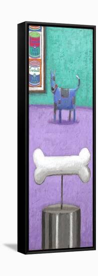 Dog Gallery (Variant 1)-Peter Adderley-Framed Stretched Canvas