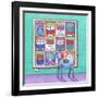 Dog Gallery-Peter Adderley-Framed Art Print