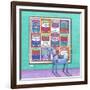 Dog Gallery-Peter Adderley-Framed Art Print