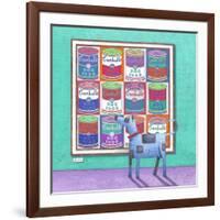 Dog Gallery-Peter Adderley-Framed Art Print