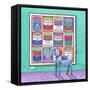 Dog Gallery-Peter Adderley-Framed Stretched Canvas