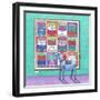 Dog Gallery-Peter Adderley-Framed Art Print